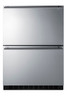 SUMMIT ADRD241 24 Wide 2-Drawer All-Refrigerator, ADA Compliant