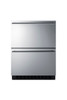 SUMMIT ASDR2414 24 Wide 2-Drawer All-Refrigerator, ADA Compliant