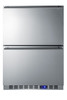 SUMMIT CL2R248 24 Wide Built-In 2-Drawer All-Refrigerator