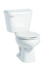 MANSFIELD 131.3173.WHT Plumbing Alto Round Front 1.28 Toilet White