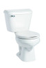 MANSFIELD 130.170.WHT Plumbing Alto Round Front Toilet,,, White