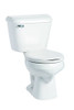 MANSFIELD 131.160.WHT Plumbing Alto Round Front 1.6 Toilet, White