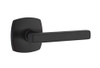 Emtek 5306FRLUS19 Full Dummy Set, Urban Modern Rosette, Freestone Lever, Non-Handed, Flat Black