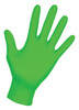 SAS Safety SAS-66551 Derma-VUE Powder-Free Exam Grade 6 Mil Nitrile Gloves, Medium, Neon Green