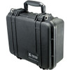 Pelican B2102335 1400 Watertight Small Case With Foam 13-3/8 x 11-5/8 x 6, Black