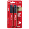 Milwaukee&#174; 48-22-3102 Inkzall&#8482; Black Medium Point Marker (2 Pack)