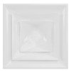 12 In Celing Diffuser;White Never Rust 3 Cone