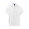 KNG 3XL Cook Shirt;FrontSnap; White