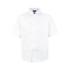 KNG XS Mens Chef Coat;Short Sleeve