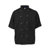 KNG Active Chef Coat;XL Mens Black/Slate SS
