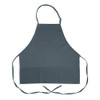 KNG 27 in Bib Apron;Slate 3 Pocket