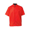 KNG 2XL Chef Shirt;Mens Red/Black SS Active
