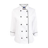 KNG XL Ladies Chef Coat;Executive Long Sleeve