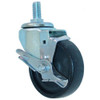 CASTER; THREADED STEM-;W/BRAKE 263306