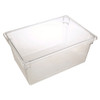 FOOD BOX 18X26X12 -135;POLYCARB CLR