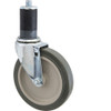 CASTER;STEM (5";GRY);