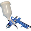 SPRAY GUN HVLP 2.5MM NOZZLE GRAVITY FEED