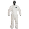 COVERALL SMS ZIPPER STOR M FLAP HOOD ELASTIC WR & DPT-PB127SWH3X002500
