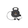 BAYCO LIGHTING BAY-SL-8906 50of 12/3 SJEOW cord on a retractable polymer reel  More flexible, oil resistant, all weather cord jacket  Will stay flexible even in cold weather (down to 0 degrees F)  Smooth glide retractable reel with a stronger spring