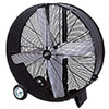 ATD Tools ATD-30342A Powerful two-speed direct drive motor provides even airflow  Convenient handles and durable rubber wheels provide added portability  Balanced aluminum 4-blade design provides even airflow and quiet operation  Automatic shut-off