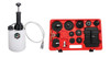 CTA Manufacturing Corporation CTA-7310 Kit includes:  #7015 Pressure Brake Bleeder  #7022 Large & Small Universal Round Adapters - for many Asian makes  #7023 Round Adapter - for some GM & Chrysler models (used with #7024)  #7024 Round Adapter - for