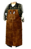 Steiner STI-92166 Bib Apron, Weld-Rite Premium Brown Split Cowhide, 24-Inch x 42-Inch