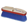 Bruske Products BRU-4116CB 10 wash brush, blue flagged polyester bristles last a long time  Very soft, red bumper accomodates any standard threaded handle