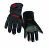 Steiner STI-0260L 0260-L SPS Ironflex TIG Gloves, Black Grain Kidskin Nomex Back Velcro Cuff, Large