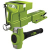 Wilton WIL-10025BH 10025 ATV VISE Fits a standard 2 hitch and includes a hitch pin for security. -  Lightweight and with an integrated carrying handle, the ATV is designed for easy transport. -  Patented 360 locking handle secures the handle while