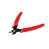 Titan TTN-12445 Use to flush cut small gauge wire, cord, cable ties, & more      Steel spring self-opening action      Heat treated blades      Contoured cushion grip handles      Overall length: 5   Item UPC: 802090124457
