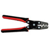 S & G Tool Aid SGT-18610 Easily crimps 10-26 AWG non-insulated open barrel terminals in two operations  Rolls the terminal tabs over the insulation and stripped wire  Thin profile allows access to hard to reach areas  Has 5 wire crimping positions 