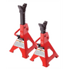 Sunex Tools SUU-1003C Used in pairs for supporting automotive vehicles after lifting Four legged steel base with pads for stability. Ductile iron support column with ratchet teeth provides multiple height positions. Self-Locking handle and pawl