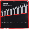 Sunex Tools SUU-9919MA FULLY POLISHED METRIC V-GROOVE COMBINATION WRENCH SET