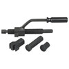 OTC Tools & Equipment OTC-5693 Outer drive hook includes a handle that allows for fast and easy alignment as well as a flat side, both to eliminate turning during use  The pusher end has two grooves, one for 16-17, and the other for 19.5-24.5 wheels 