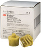 3M Company MMM-7531 ROLOC  BRISTLE DISCS 1IN YELLOW 10 PACK