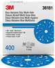 3M Company MMM-36181 Hookit Blue Abrasive Disc Multi-hole 6 400G