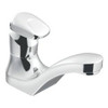 8884 Chrome one-handle metering lavatory faucet Chrome