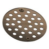 CSI 102763ORB Moen Kingsley 4-Inch Screw-In Shower Strainer, Oil Rubbed Bronze
