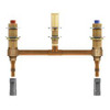 4797 Two handle roman tub valve 10" centers 1/2" PEX with 1/2" CPVC adapters 