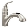 CSI 67315SRS Moen Integra One-Handle Low Arc Pullout Kitchen Faucet, Spot Resist Stainless by Moen