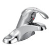 CSI 8430 Moen CBN Commercial M-Bition 4-Inch Centerser Lavatory Faucet with 3-Inch Lever Handle, 1.5-gpm, Classic Brushed Nickel
