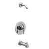 CSI T2903NH Moen Gibson Posi-Temp One-Handle Tub/Shower Trim Only without Valve without Showerhead, Chrome