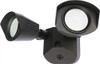 Nuvo LED Security Light; Dual Head; Bronze Finish; 3000K 65212