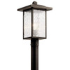 Kichler Capanna 18.25in. 1 Light Post Light 49927OZ