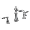 CSI TS22103 Moen NL-4792 Weymouth Polished Two-Handle High Arc Roman Tub Faucet with Valve, Polished Nickel