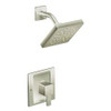 CSI TS2712EPBN Moen -2520 90-Degree Posi-Temp Shower Trim Kit with Valve, Brushed Nickel