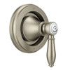 CSI TS32205BN Moen -3372 Weymouth Transfer Valve Trim with Valve, Brushed Nickel