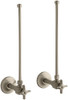 Kohler K-7605-P-BV Kohler Lav Sply 3/8  Pair/Vert Tube