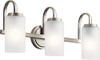 Kichler KK55087NI *CVR* BATH 3LT 75W A19