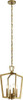 Kichler KK43498NBR *CVR* PENDANT 4LT 60W